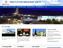 Tablet Screenshot of dhd.com.vn